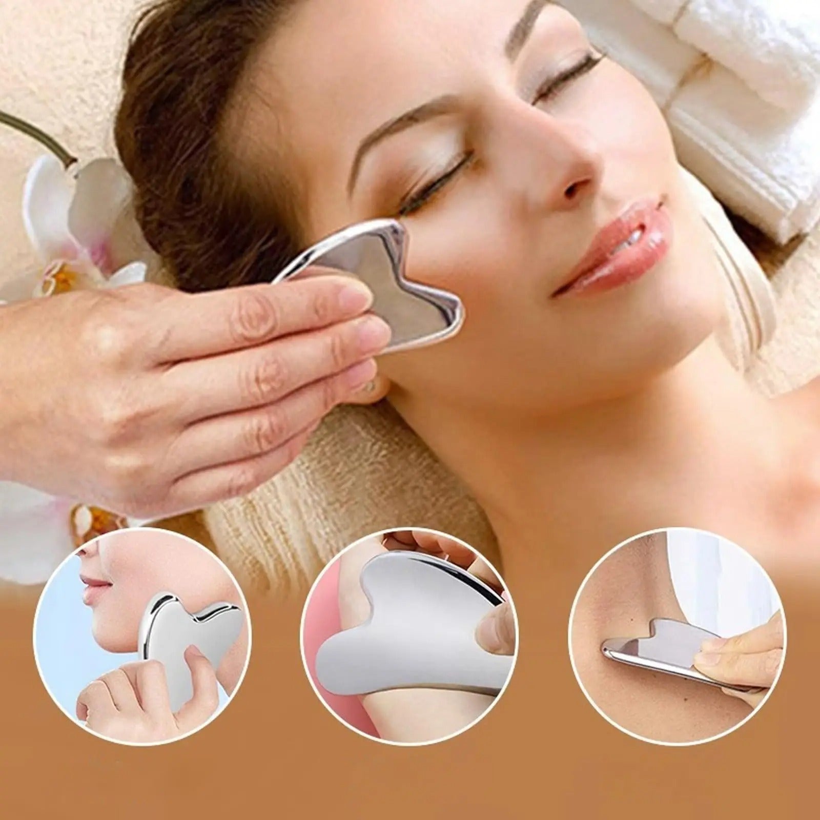 Stainless Steel Gua Sha